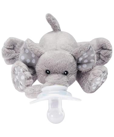 Nookums Paci-Plushies Ella The Elephant - Adaptable Plush Toy with Detachable Pacifier for All Ages - Buy Online on GoSupps.com