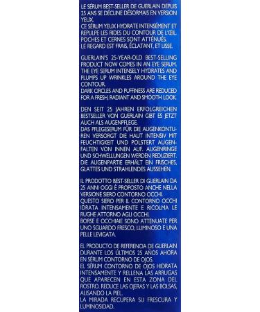 Guerlain Super Aqua Eye Serum Intense Hydration Wrinkle Serum Plumper 0.5oz | Unisex - Buy Online on GoSupps.com