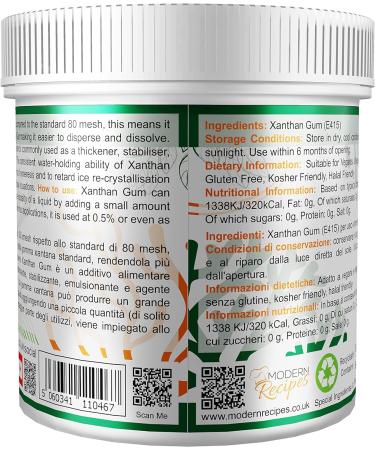 Premium Quality Xanthan Gum 1kg - Vegan Friendly, Gluten Free | Extra Fine Texture - Pack of 1 - Buy Online on GoSupps.com