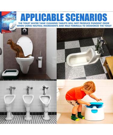 KOAHDE Toilet Bowl Cleaning Tablets Toilet Cleaning Tablets Deep Clean Tablets Toilet Freshener Deep Cleaning Toilet Active Tablets Toilet Bowl Cleaner Toilet Cleaner and Descaler Fizzy Toilet Cleaner - Buy Online on GoSupps.com