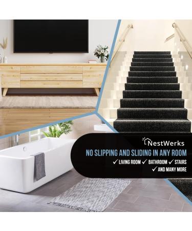 Double Sided Carpet Tape for Hardwood Floors  Tile Floors  Laminate Floors  Rug Tape Hardwood Floor  Double Sided Carpet Tape for Area Rugs  Rug Gripper Carpet Tape Double Sided (1) 1 Clear - Buy Online on GoSupps.com