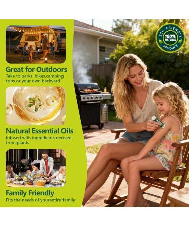10 Pack Mosquito Repellent Balm Stick Mosquito Repellent Balm for Outdoor Patio Hiking Camping Plant-Based Natural Ingredients Travel-Pocket Size 0.15oz Each - Buy Online on GoSupps.com