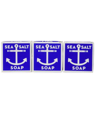 Swedish Dream Sea Salt Soap Set by Kala 4.3 Ounce (Pack of 3)
