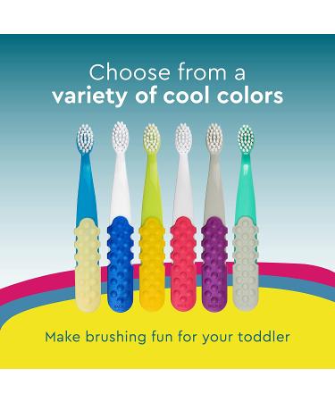 RADIUS Totz Plus Extra Soft Toothbrush for Kids 3 Years+ - Coral - Buy Online on GoSupps.com