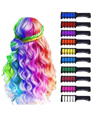 MSDADA Hair Chalk Set Bundle - 10pc & 6pc for Girls, Fun Gifts for Kids - Buy Online on GoSupps.com