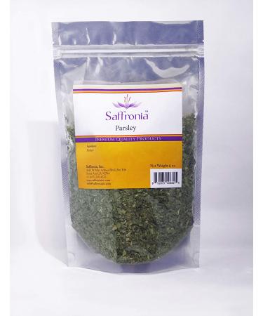 Saffronia Dried Parsley Flakes (5 oz) - Premium Quality Seasoning for Culinary Delights - Buy Online on GoSupps.com