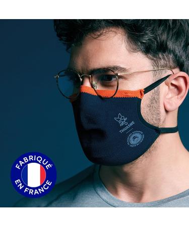 Thuasne Activ Security Sport Mask - ko-Tex Washable Fabric Ergonomic & Breathable for Daily & Sports Use - International Shipping Available - Buy Online on GoSupps.com