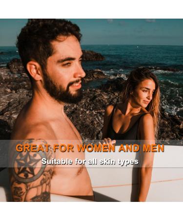 100ml Carrot Tanning Gel 3.38 fl.oz Intensive Sunbed Tanning Intensifying Oil Natural Tan Accelerator Lotion Rapid Long-Lasting Tanning Cream Achieve Brown Tan Skin in Summer Holiday Outdoor Beach - Buy Online on GoSupps.com