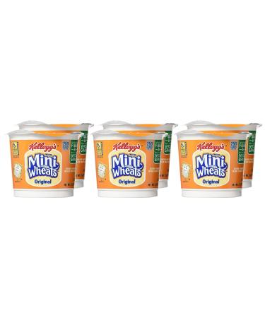 Kellogg's Frosted Mini Wheats Cereal 6 Cups/Box - Single-Serve Breakfast Cereal Pack, 6 Count - Buy Online on GoSupps.com