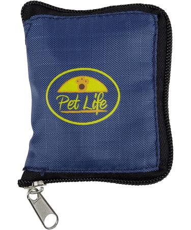 Pet Life Wallet Travel Pet Bowl Blue - One Size | Portable Pet Feeding Solution - Buy Online on GoSupps.com