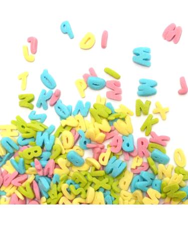 Sweet Decorations in jar - Alphabet - 55 g - Buy Online on GoSupps.com