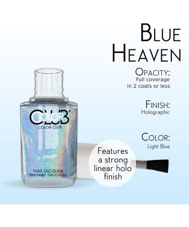 Color Club Nail Lacquer Halo Hues Blue Heaven Number 979 15 ml BLUE HEAVEN 979 - Buy Online on GoSupps.com