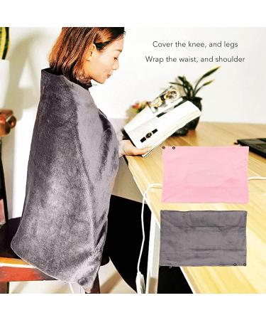 Shop Ultimate Heated Warm Scarf - 3 Gears USB Electric Heating Soft Fluff Temperature-Timing Function (Pink) - Stay Cozy Anywhere! - Buy Online on GoSupps.com