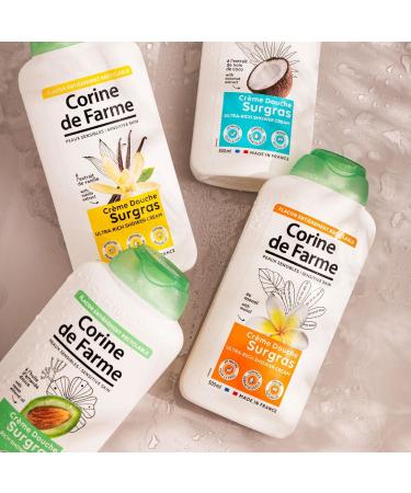  Corine de Farme Corine de Farme - Super greasy shower cream with sweet almond oil - pH neutral - Natural origin - Dermatological control - Made in France - 500 ml - Buy Online on GoSupps.com