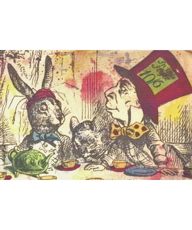 Alice in Wonderland Cosmetic Bag | Travel & Makeup Bag - International Shipping Available - Buy Online on GoSupps.com