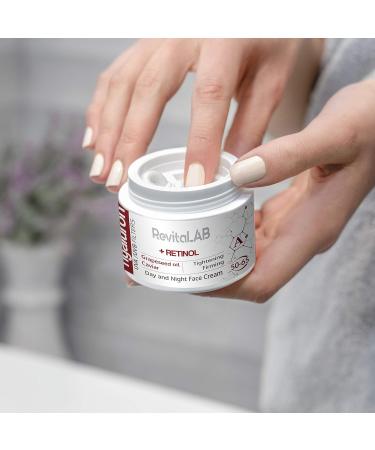 RevitaLAB - Hyaluron - Anti-aging day and night cream enriched with retinol caviar and red grapes for people aged 50 to 65 50 ml - Buy Online on GoSupps.com