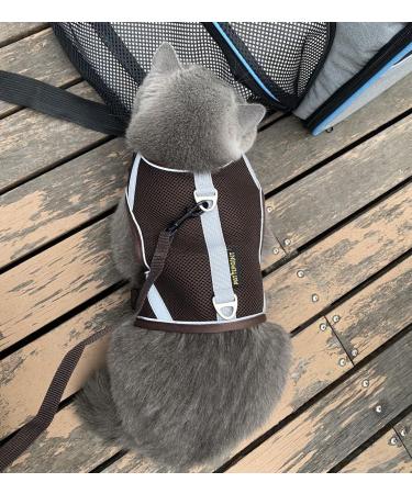 Cat Leash with Dishes - Reflective Cat Dishes & Leash for Safe Outdoor Adventures - Buy Online on GoSupps.com