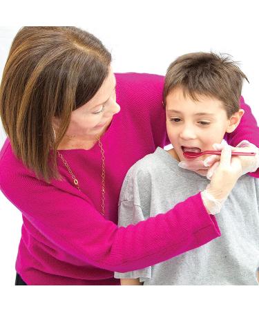 TalkTools Bumpy Maroon Spoons - Set of 12 | Oral Motor Therapy Tools - Buy Online on GoSupps.com