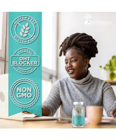 NatraLocs LOCTRITION Hair Growth Vitamins for Men and Women - Natural Loc Care for Stronger, Healthier Hair | Ideal for Dreads, Braids, and Loc Styles - Buy Online on GoSupps.com