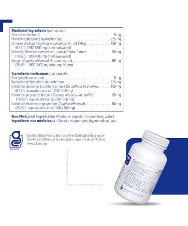 Pure Encapsulations - Berberine Immune Support - Immune Health* - 120 Capsules - Buy Online on GoSupps.com