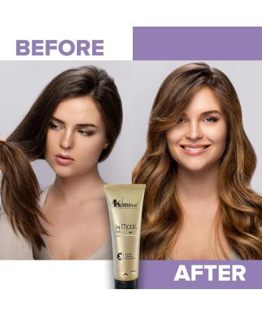 KALIVE Hair Mask 8 oz - Hydrating Keratin Collagen Treatment for Dry Damaged Hair (Pack of 2) - Buy Online on GoSupps.com
