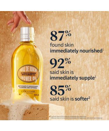 L'Occitane Almond Skin Softening Trio - Best Holiday Gift Set | Cleansing Shower Oil Moisturizing Milk Hand Cream - Shop Now for International Shipping - Buy Online on GoSupps.com