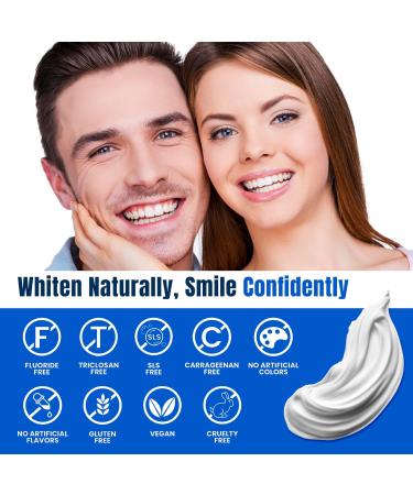 Nutri 11 Natural Whitening Toothpaste | Fluoride-Free & SLS-Free | Enamel Remineralization with Hydroxyapatite & Baking Soda | Sensitive Teeth Safe | Fresh Mint Flavor | 100g Adult - Buy Online on GoSupps.com