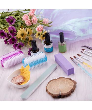 BQTQ 8-Piece Double-Sided Nail Brush Set - Plastic Hand Washing & Cleaning Brushes for Perfect Nail & Hand Care - Buy Online on GoSupps.com