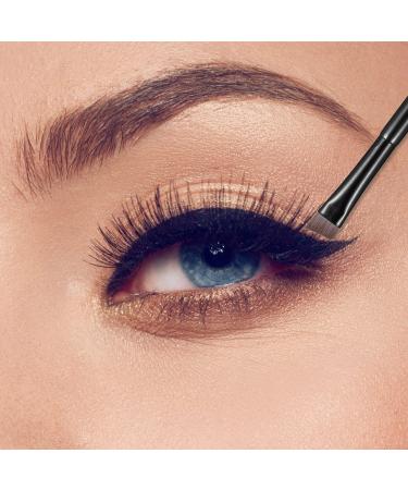 Fine Angled Eyeliner Brush - Etercycle Ultra Thin Slanted Flat Angle Beauty Cosmetic Tool - Buy Online on GoSupps.com