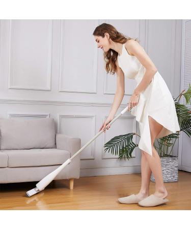 Qiwip Sponge Mop | Self-Wringing Roller for All Floors | Hands-Free Squeezing | Standing Retractable Design - Buy Online on GoSupps.com