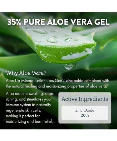 ALOE UP Suncare Bundle - Mineral Sunscreen Lotion SPF 50 White Collection Sunscreen Spray SPF 30 Aloe Ice Sunburn Relief Jelly SPF 25 Daily Moisturizer - 4 Items - Buy Online on GoSupps.com