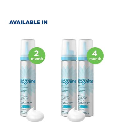 Women's Rogaine 5 Minoxidil Foam for Hair Regrowth - 2-Month Supply - Buy Online on GoSupps.com
