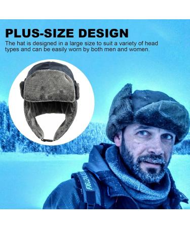 Neamou Warm Winter Hats for Hunting & Outdoor Activities | Coldfoot Tapper Hats with Ear Flaps | Navy Blue Ear Care Hats for Skiing Cycling & More - Buy Online on GoSupps.com