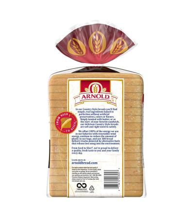 Arnold Country White Bread 24 oz - Soft Texture & Homemade Taste - Buy Online on GoSupps.com