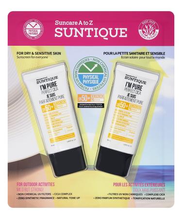 Suntique I'm Pure Perfect Cica SPF 50+ PA ++++ 1.69 fl oz (50 ml)