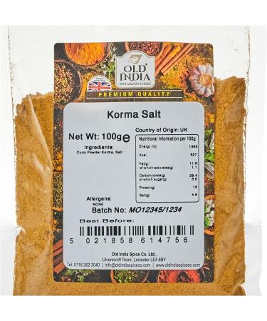Old India Korma Salt 100g 100 g - Buy Online on GoSupps.com