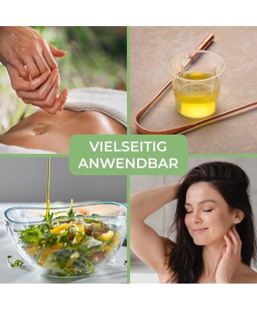 Expert Cold-Pressed Sesame Oil - Bio Massage Oil for Ayurveda Skin & Hair Care | 10L Canister - Buy Online on GoSupps.com