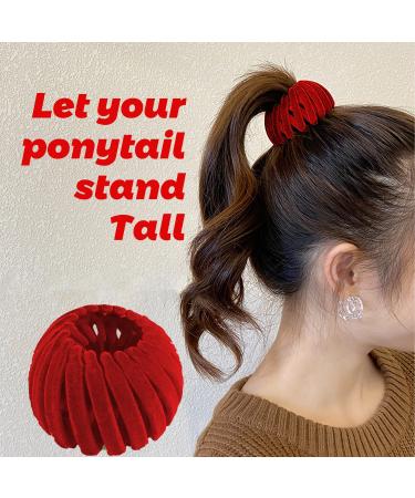 Sizobi Bird Nest Magic Hair Clip for Women - Zabernim Hair Holder in Black, Red, and Grey - Buy Online on GoSupps.com