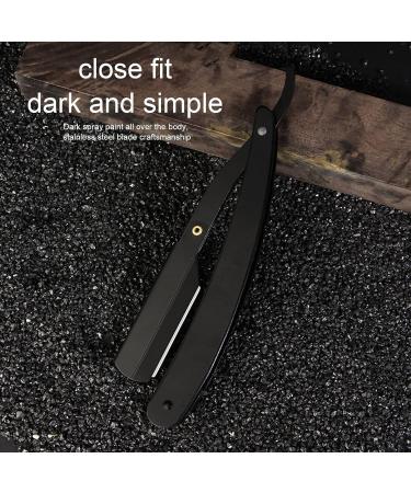 Old Fashioned Stainless Steel Manual Razor Holder - Men's Straight Edge Barber Razor Stand - Buy Online on GoSupps.com