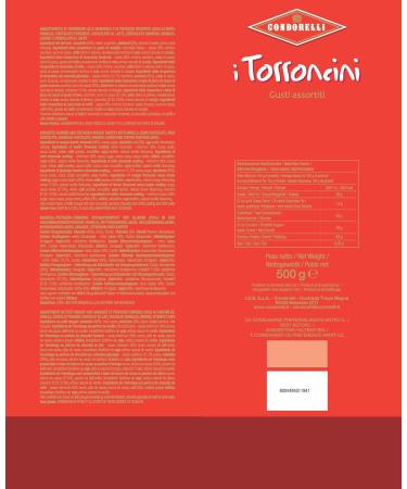 CONDORELLI TORRONCINI NOUGAT G500 - Buy Online on GoSupps.com