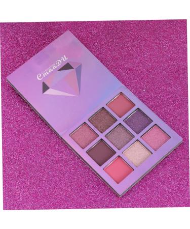 Beavorty 2pcs 9 metallic eyeshadow Glitter Eyeshadow metallic eye shadow palettes eyeshadow palette sequins 1 count (Pack of 1) Purplex2pcs - Buy Online on GoSupps.com