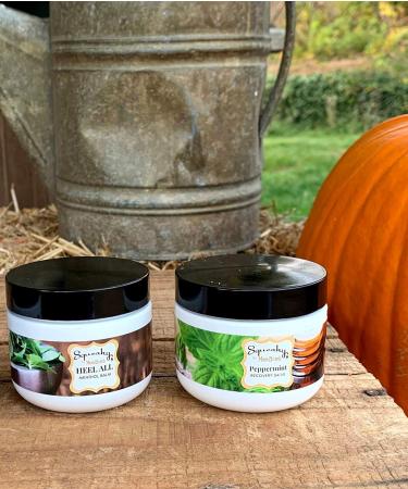 Peppermint Recovery Salve with Essential Oils - Soothing Muscle Aches and Skin Conditions - Buy Online on GoSupps.com