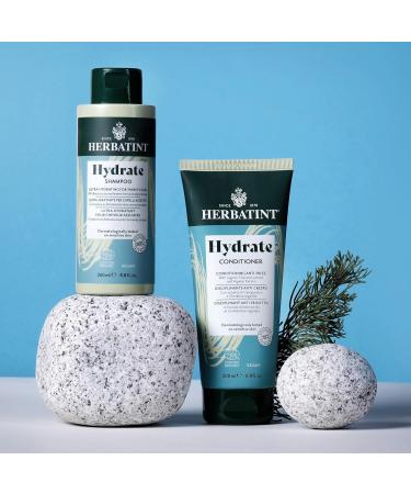 Herbatint Shampoo Hydrate Organic Moisturizing Shampoo - 260 ml | Ideal for Dry and Dehydrated Hair | Exclusive Formula with 97% Natural Ingredients Cosmos Organic Vegan - Buy Online on GoSupps.com