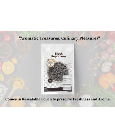 Premium Quality 100g Whole Black Peppercorns - 100% Natural, Additive-Free - Buy Online on GoSupps.com