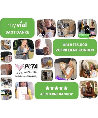 Myvial Bio Chlorella Powder 100g - Vegan Additive-Free Plastic-Free Rich in Vitamin B12 & Iron - Premium Chlorella Vulgaris Algae Powder for Optimal Health - Buy Online on GoSupps.com