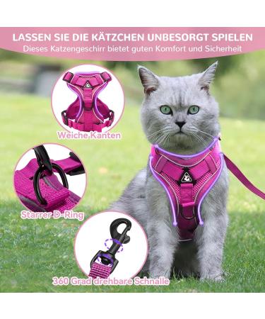 Adjustable Cat Dishes Set - Pink (M) | Soft Ergonomic Feeding Bowls for Cats & Dogs | International Shipping Available - Buy Online on GoSupps.com