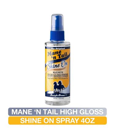 Mane 'n Tail Shine On Spray - 4 Oz | Adds Luminous Shine and Gloss to Hair - Buy Online on GoSupps.com