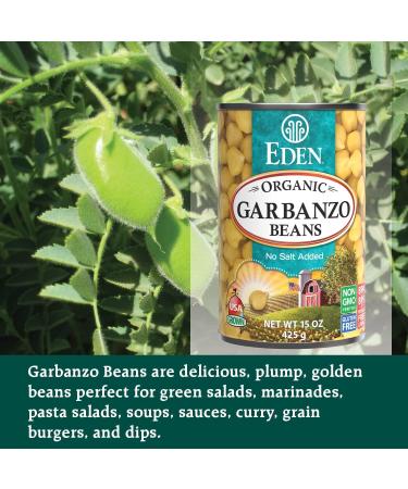 Organic Garbanzo Beans (Chickpeas) - 15oz (425g) Can - Buy Online on GoSupps.com