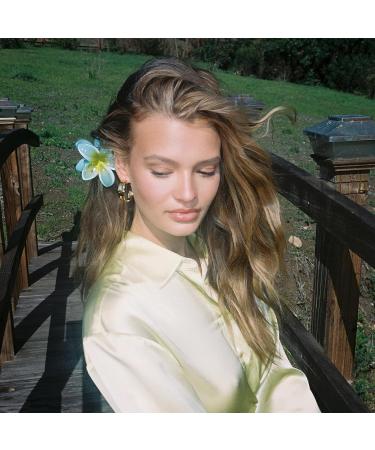JOYOYO 4 Pcs Medium Flower Hair Claw Clips for Women - Bright Color Floral Grips 3 Inch - Buy Online on GoSupps.com