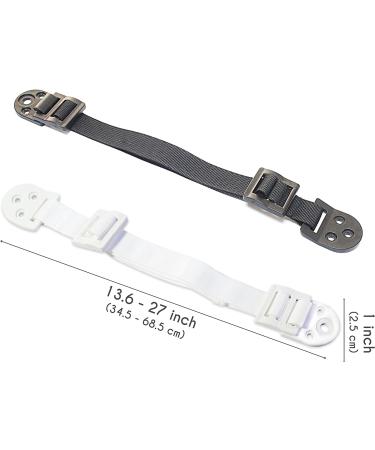 Anti-Tip Tv and Furniture Anchor Strap (2 Pairs) by Boxiki Kids. Black & White Child and Home Safety Strap. Furniture and Tv Drop Prevention Accessory for Child Proofing Your Home. 2 Pairs - Black and White - Buy Online on GoSupps.com